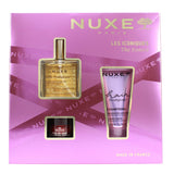Nuxe The Iconics Gift Set 3pc (50ml Huile Prodigieuse Dry Oil, 50ml Shampoo & 15g Lip Balm)