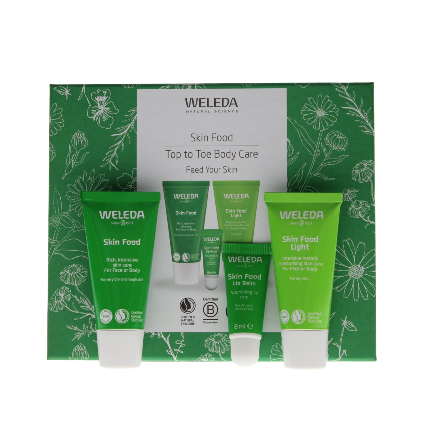 Weleda Skin Food Top To Toe Body Care Gift Set 3pc