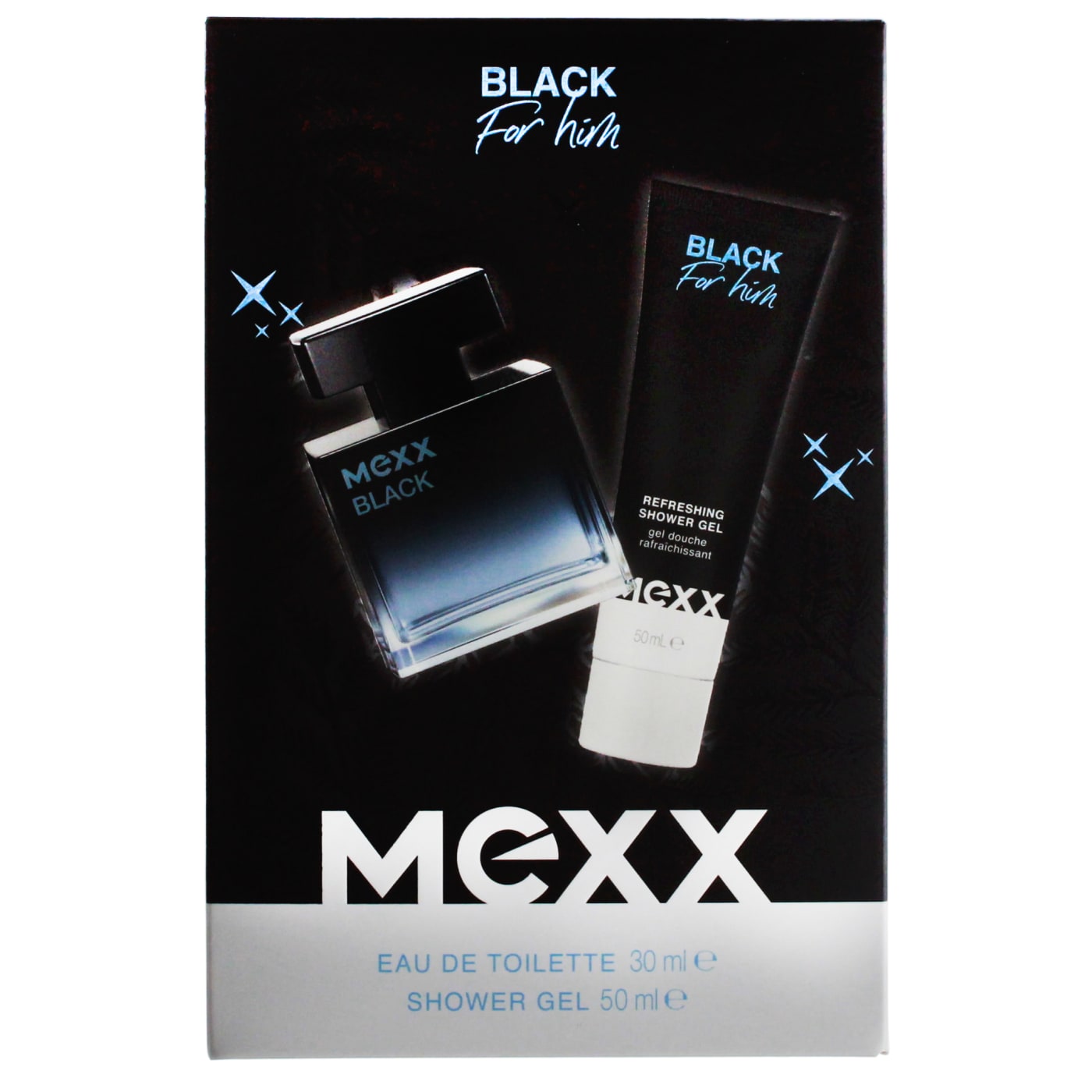 MEXX BLACK HIM 2PC SET