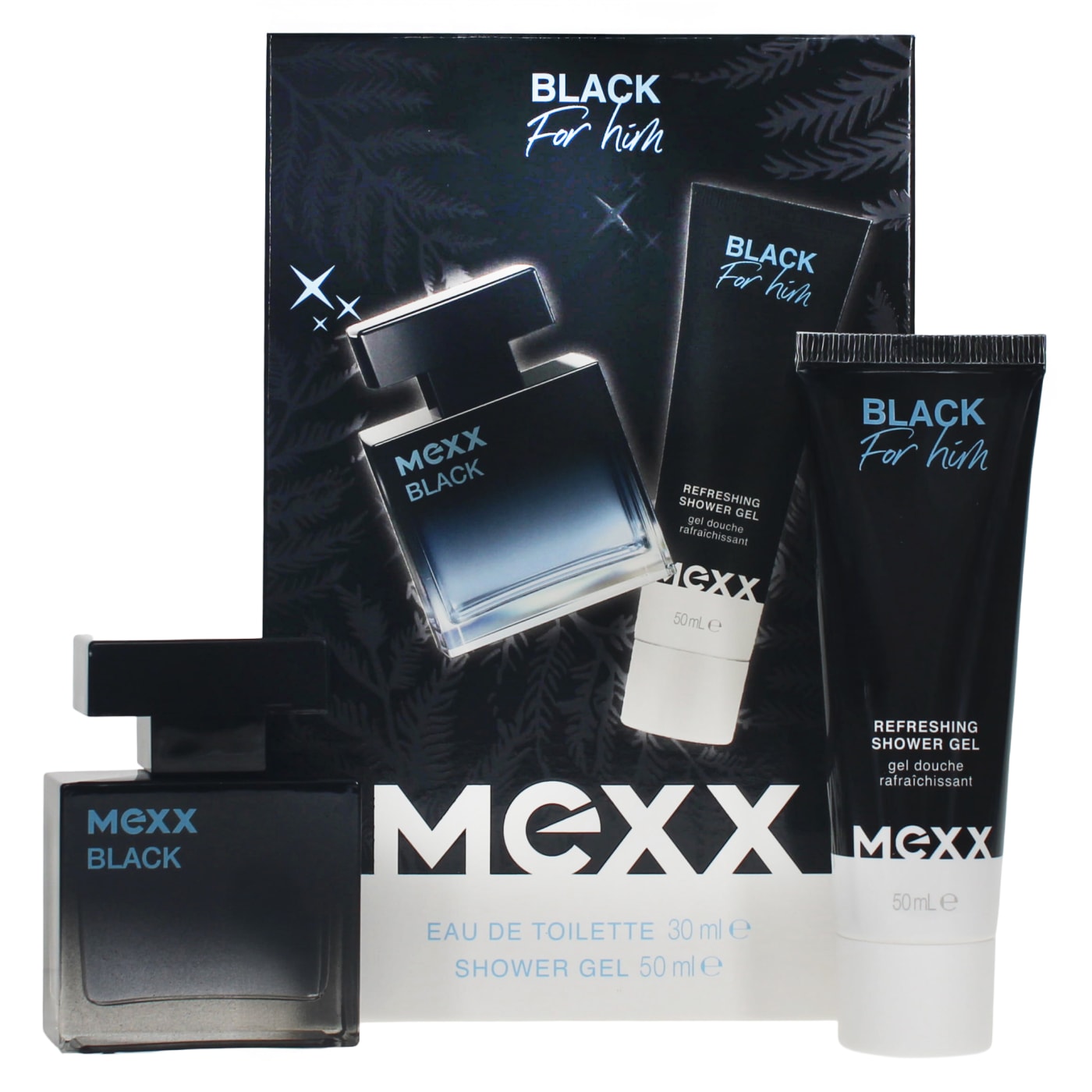 MEXX BLACK HIM 2PC SET