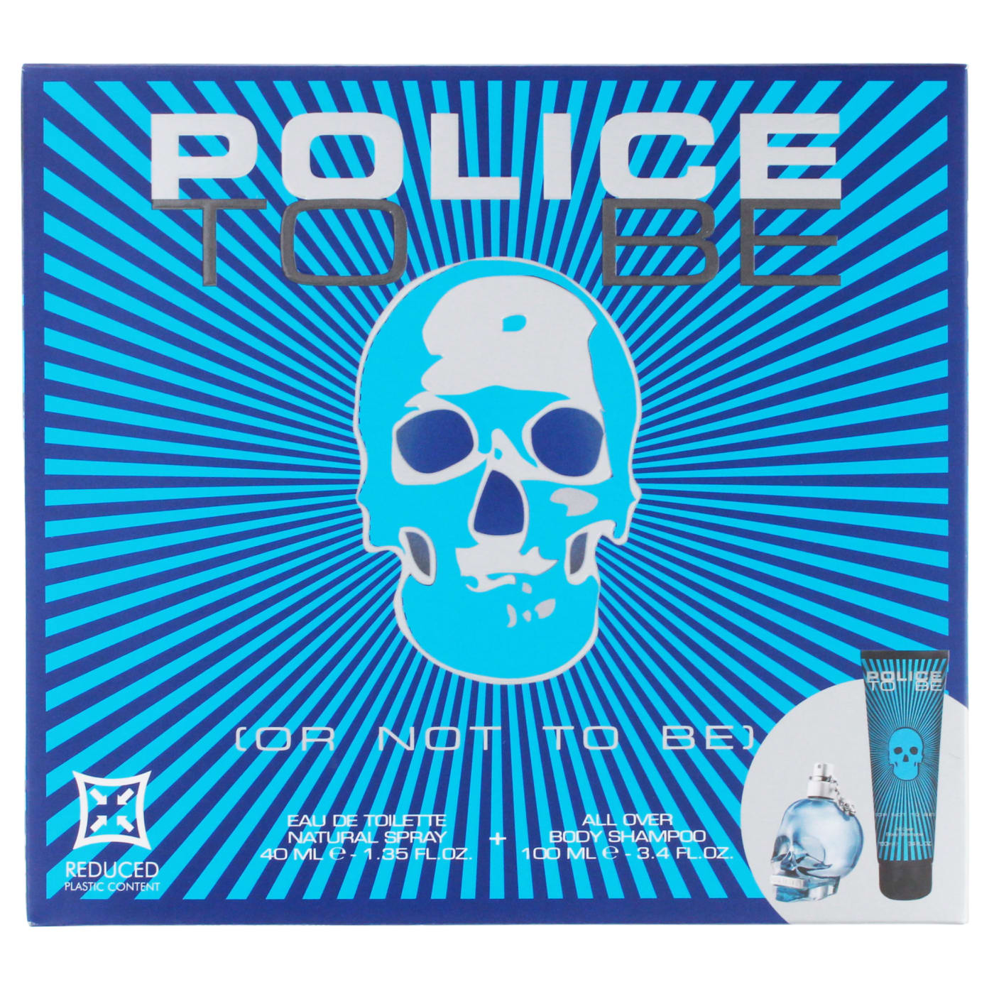 POLICE POLICE TO BE SET 2PC (40ML EDT SPRAY & 100ML SHOWERL GEL)