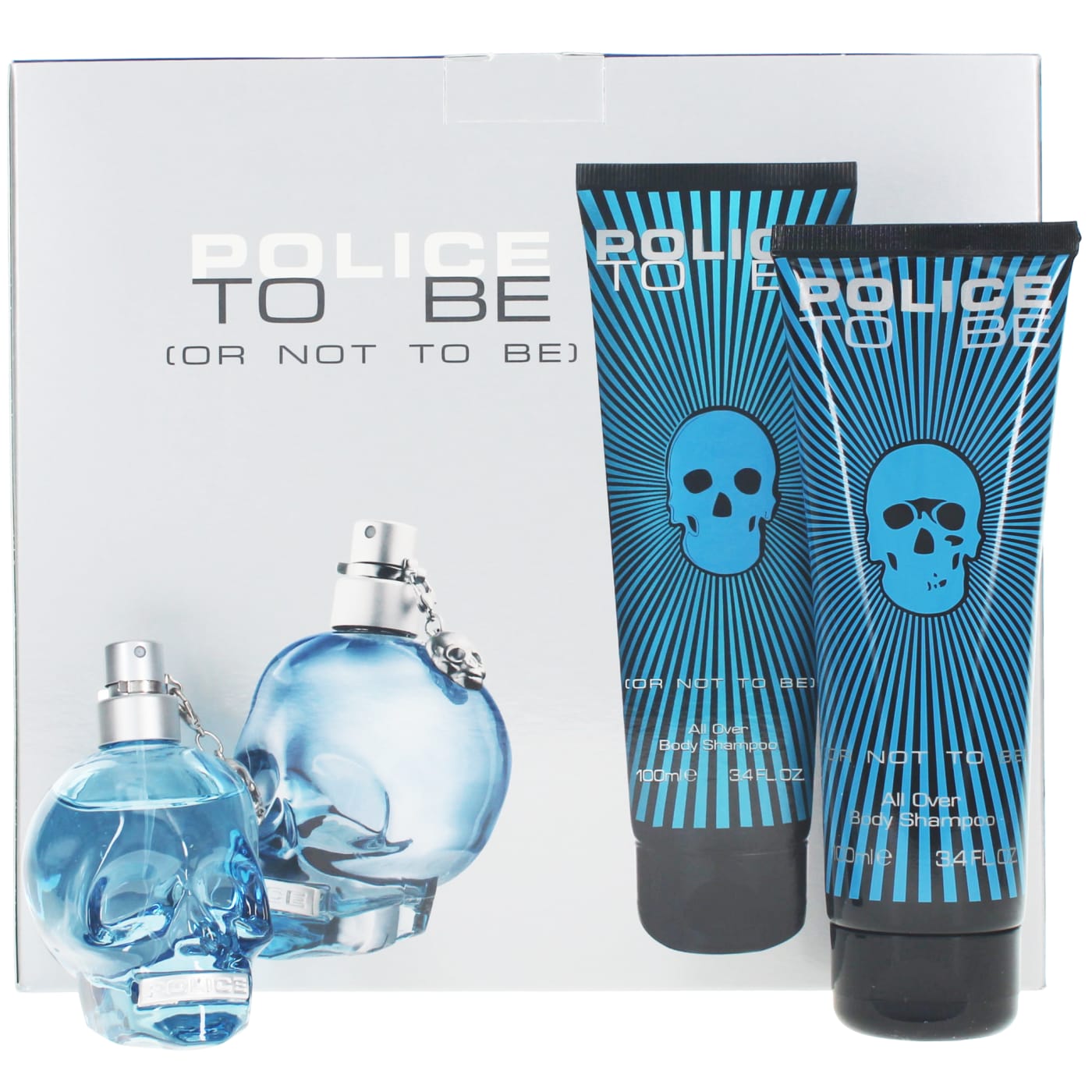 POLICE POLICE TO BE SET 2PC (40ML EDT SPRAY & 100ML SHOWERL GEL)