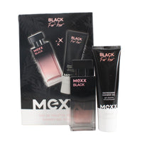 MEXX BLCK FOR HER 2PC GIFT SET (30ML EDT SPRAY & 50ML SHOWER GEL)