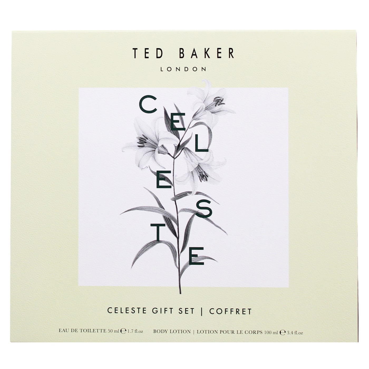 Ted Baker Floret Celeste Set 2pc (50ml EDT Spray & 100ml Body Lotion)