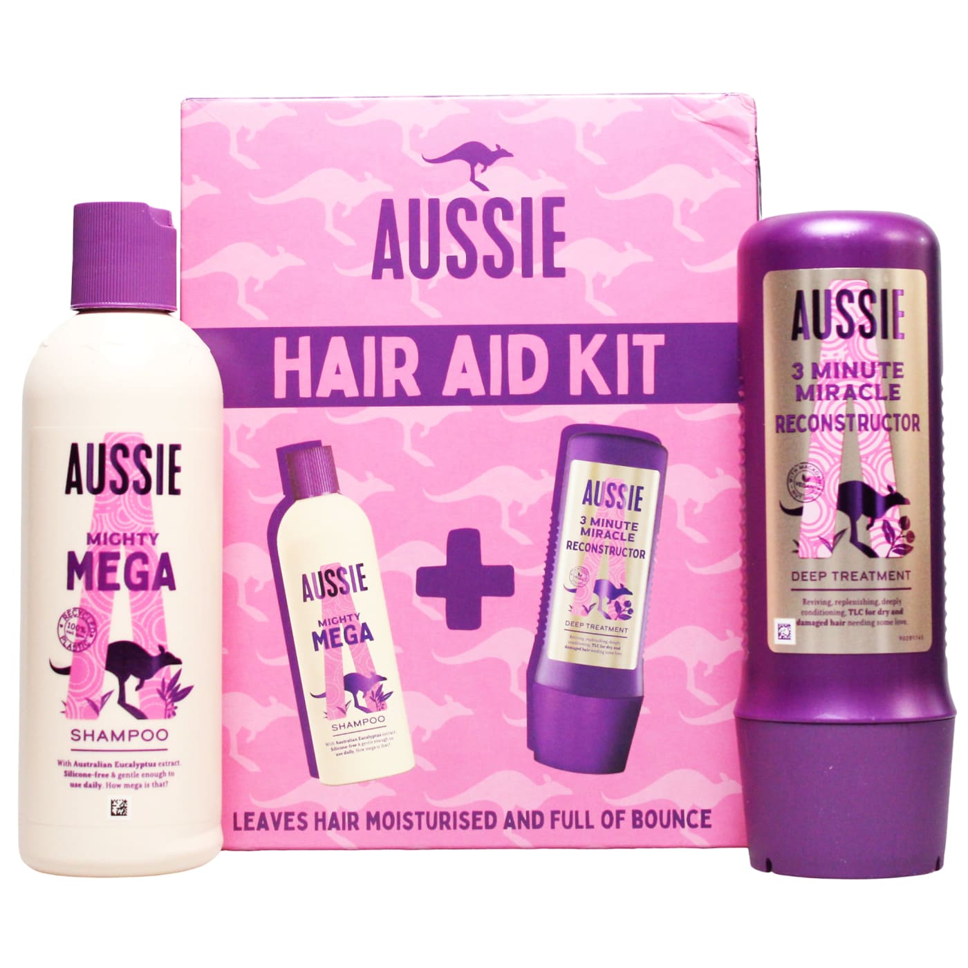 AUSSIE HAIR AID KIT 2PCS