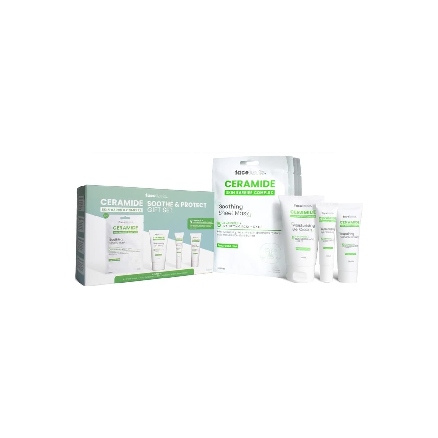 FACE FACTS CERAMIDE SOOTHE & PROTECT GIFT SET