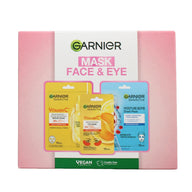 GARNIER ULTIMATE 3PC MASK FACE & EYE SET