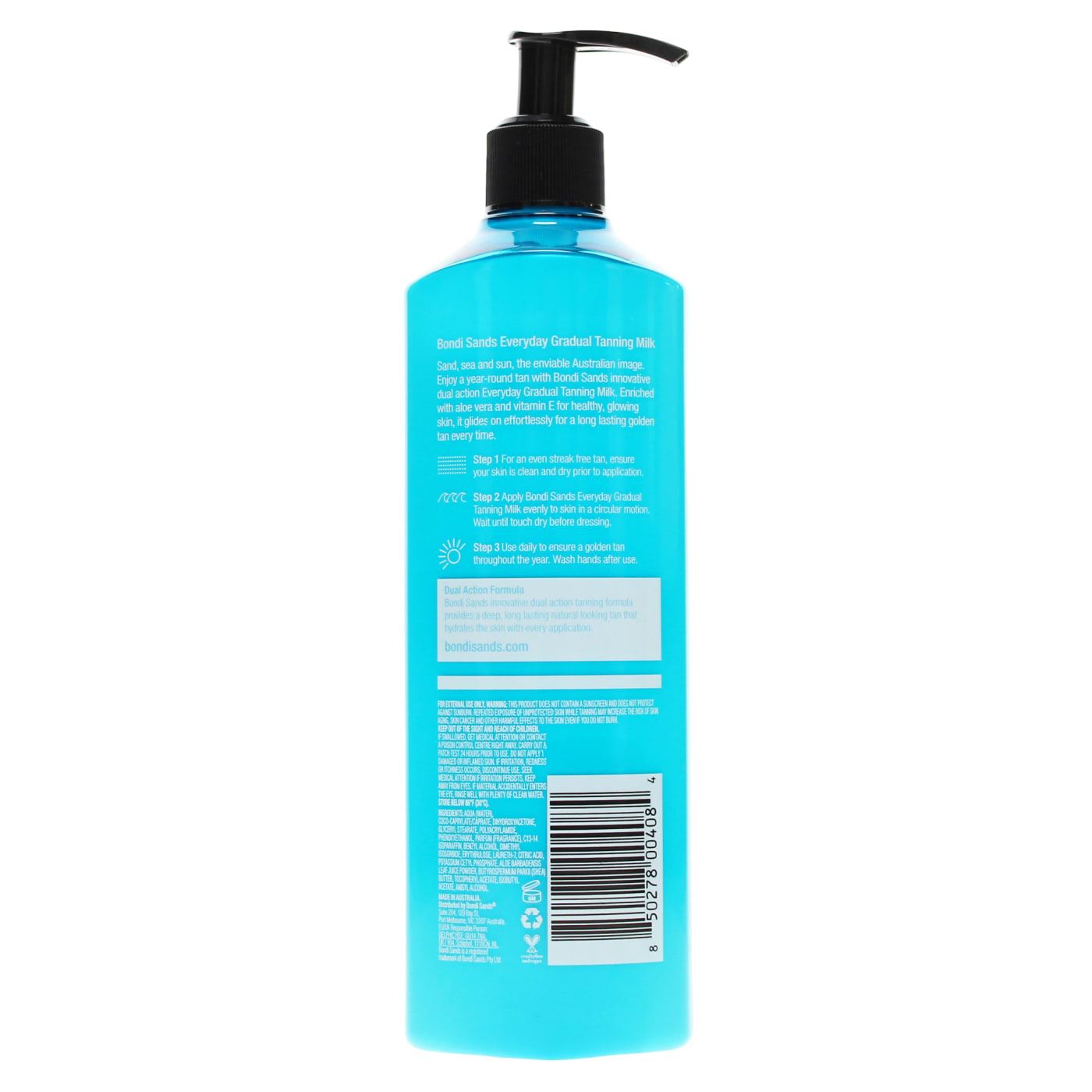 BONDI SANDS 375ML EVERYDAY GRADUAL TANNING MILK BS408