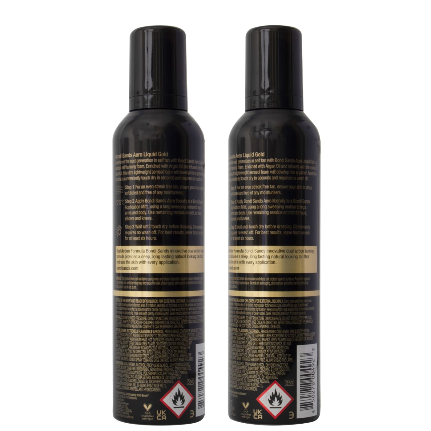 BONDI SANDS AERO 225ML LIQ GOLD TAN FOAM