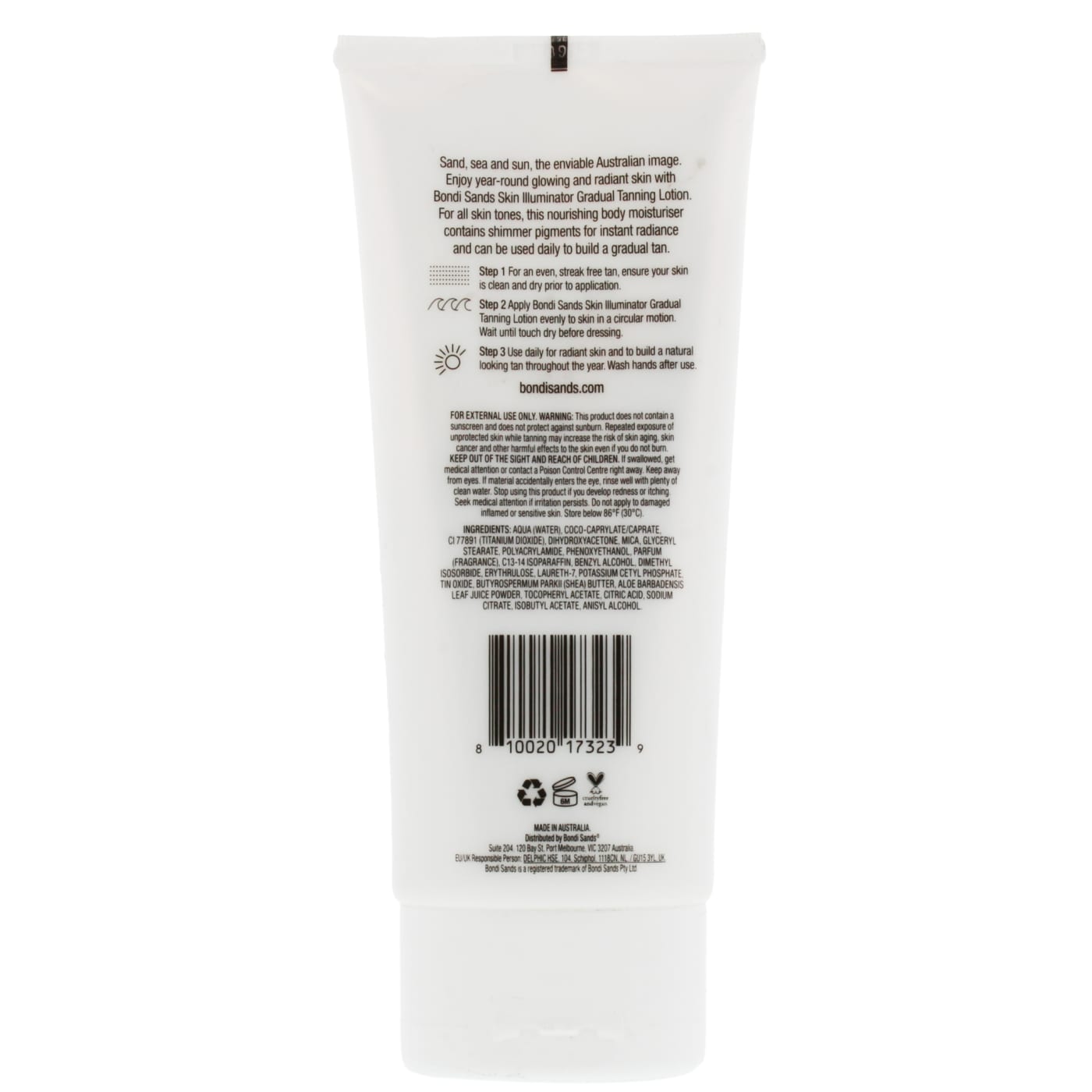 BONDI SANDS 150ML GRAD TAN LOTION ILLUMI