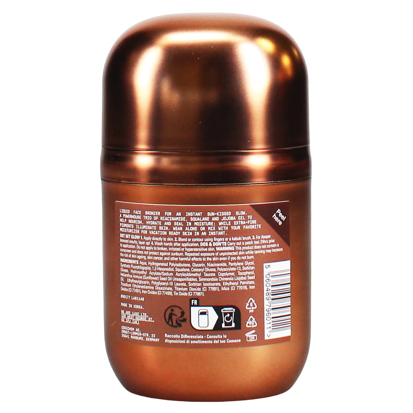 Isle Of Paradise Sunny Serum 30ml Instant Face Bronzer