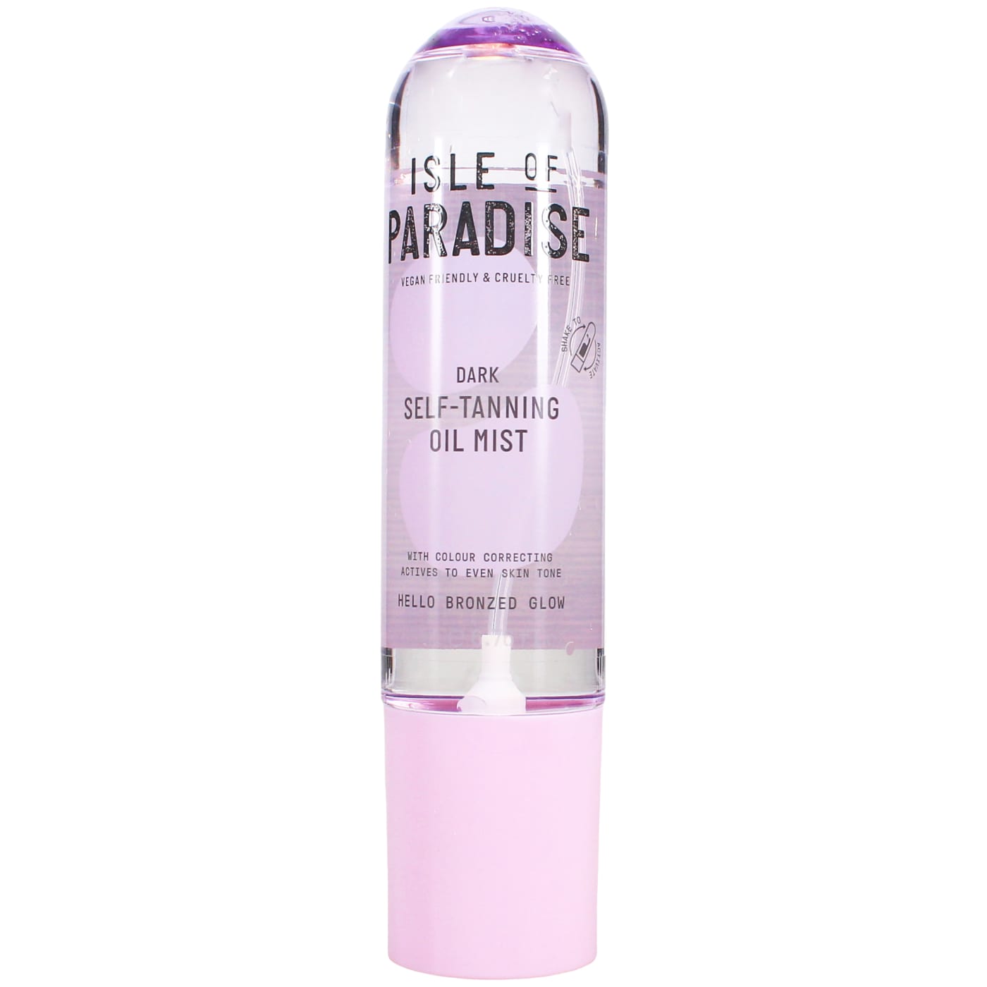 Isle Of Paradise 200ml Self-Tanning Oil Mist Dark