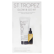 St. Tropez Self Tan Glow And Go Kit 2pc (200ml Gradual Tan Moisturising Lotion & 30ml Face Tanning Tonic Glow Drops)