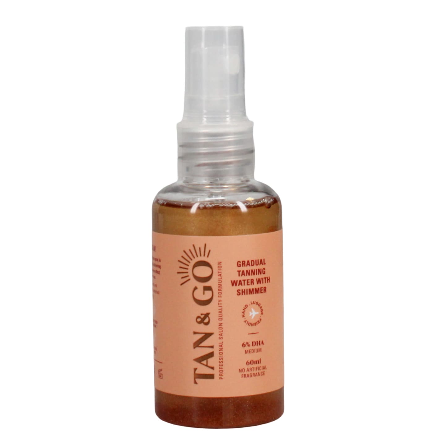 TAN&GO 60ML GRADUAL TAN WTR SHIMMER