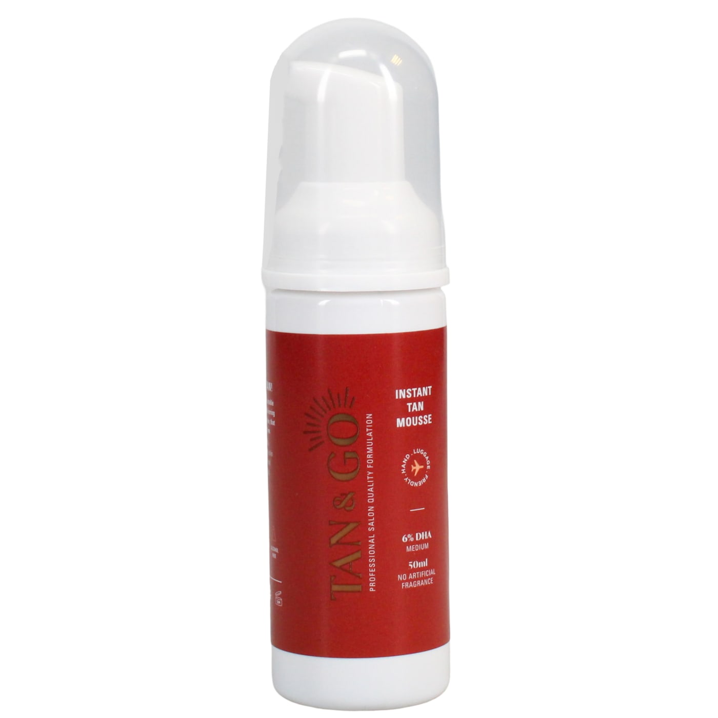 TAN&GO 50ML INSTANT TAN MOUSSE MED