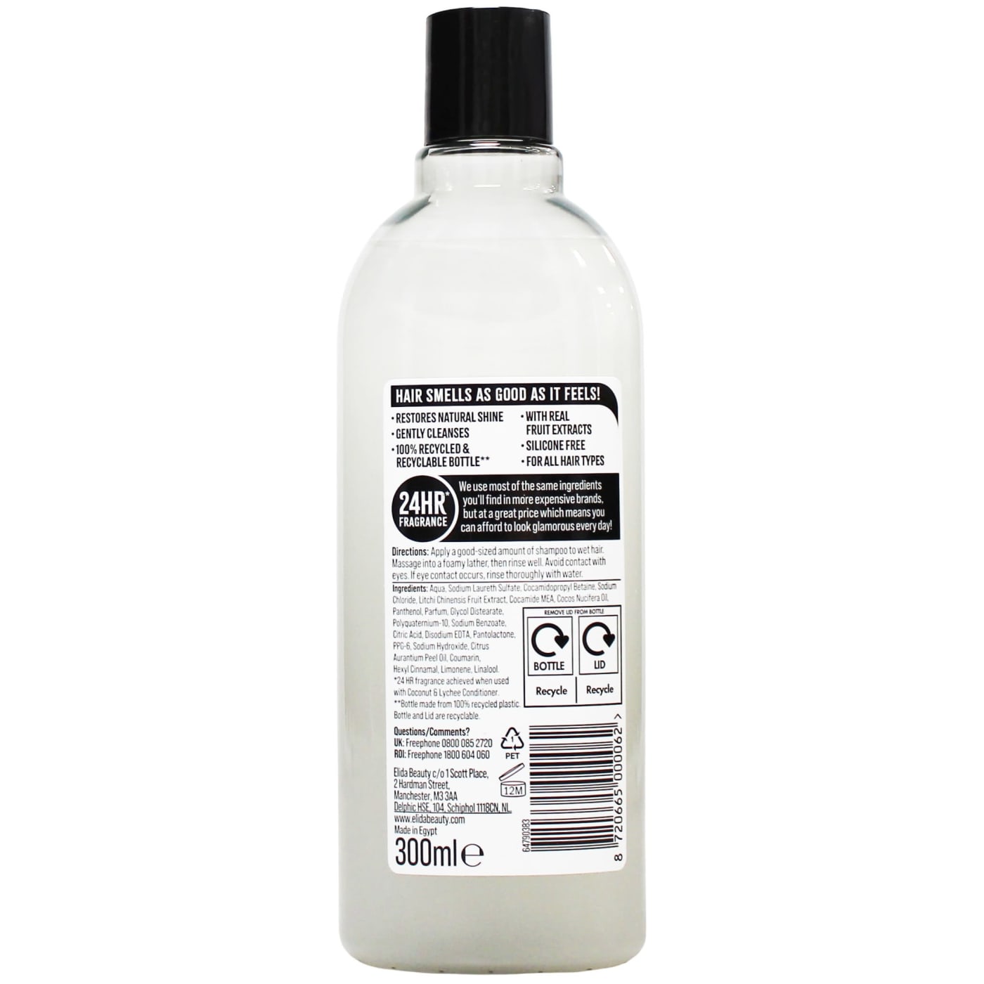 Alberto Balsam 300ml Shampoo Coconut & Lychee