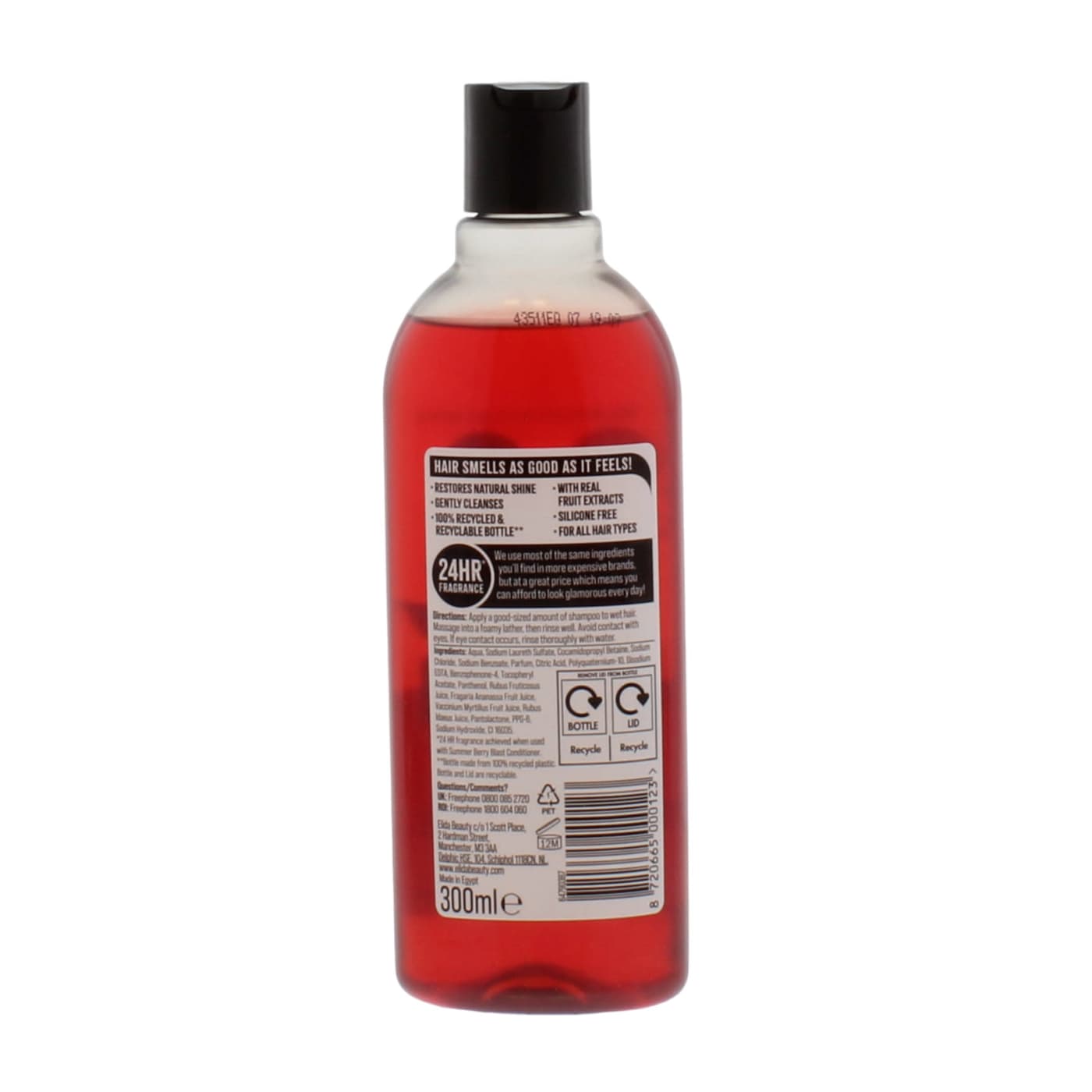 ALBERTO BALSAM 300ML S/POO SUMMER BERRY
