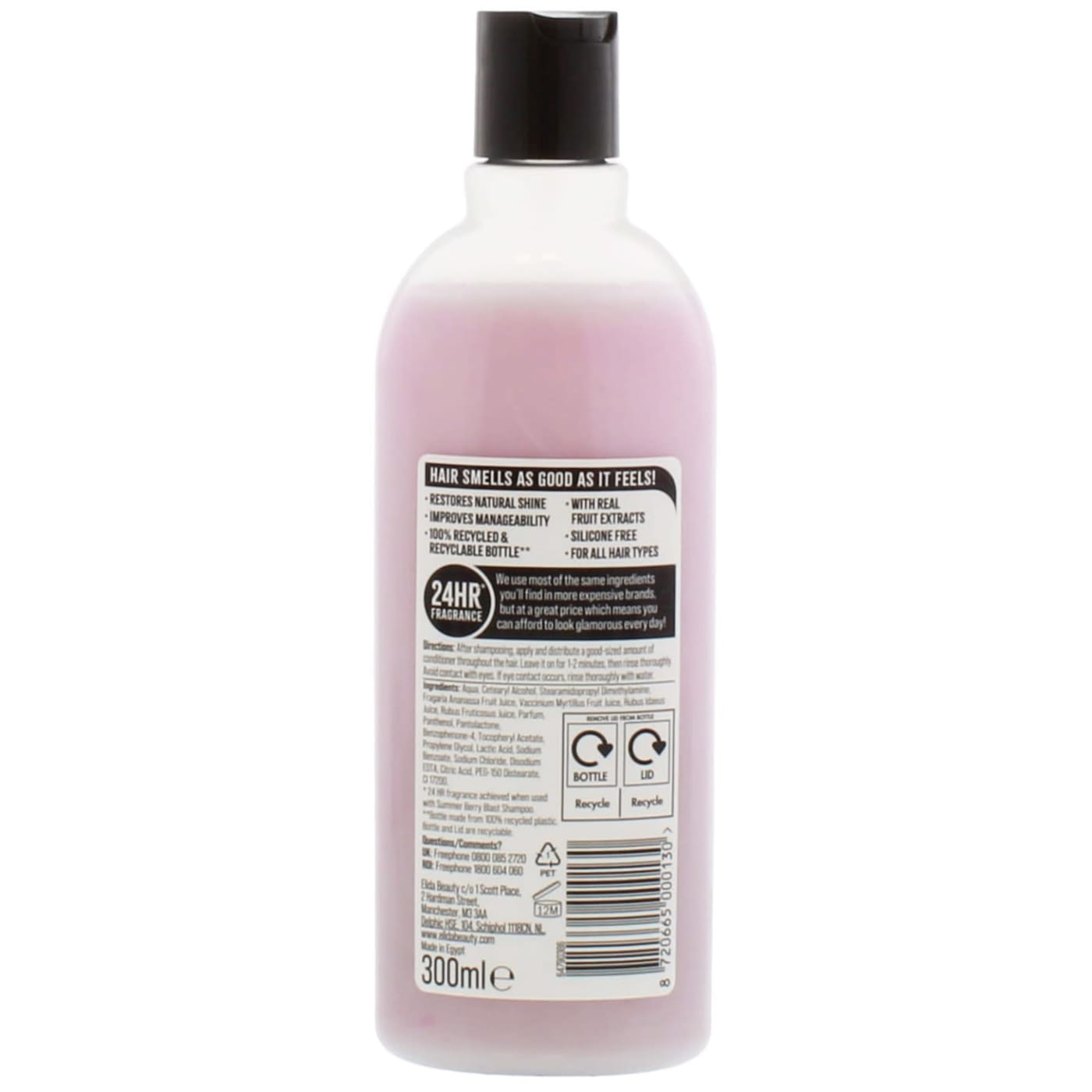 Alberto Balsam 300ml Conditioner Summer Berry Blast