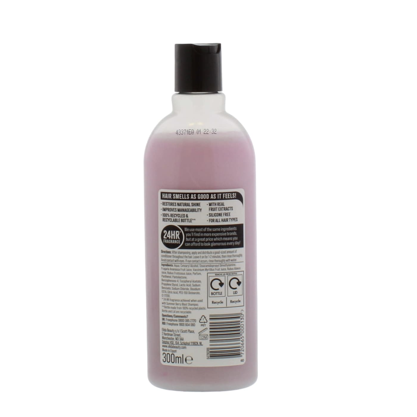 ALBERTO BALSAM 300ML COND SUMMER BERRY