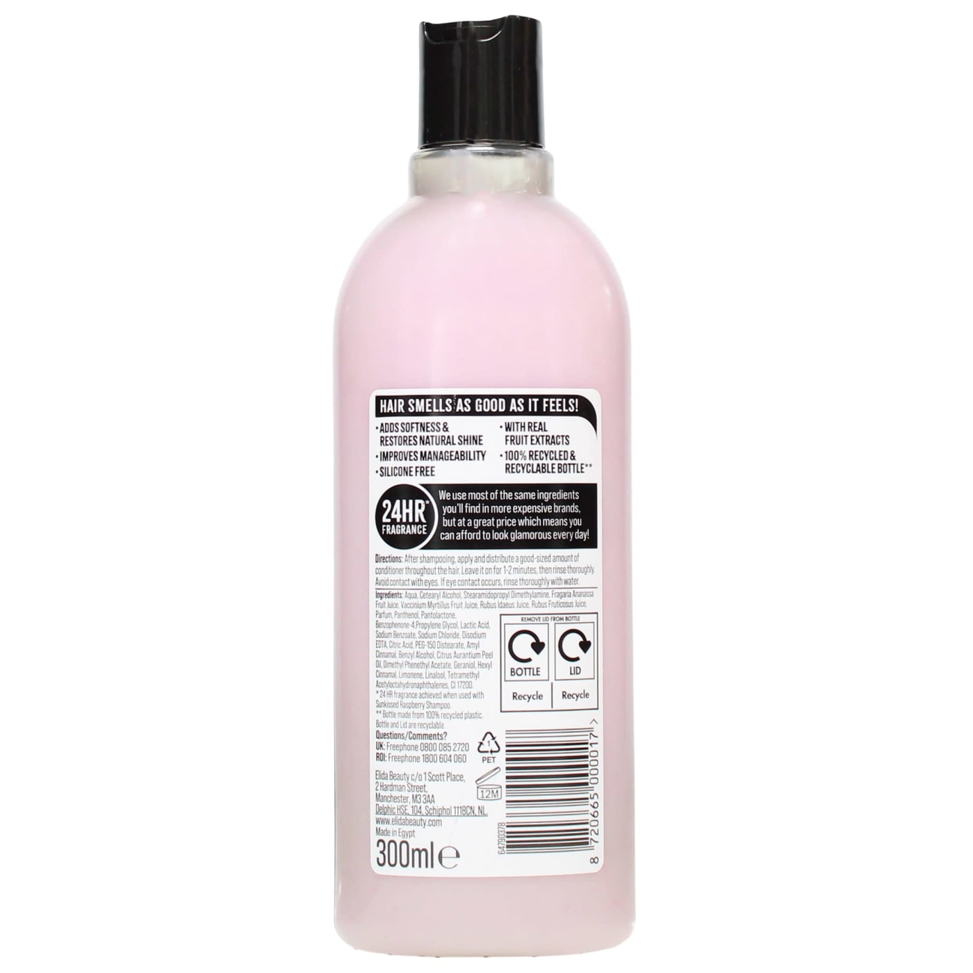 Alberto Balsam 300ml Conditioner Sunkissed Raspberry