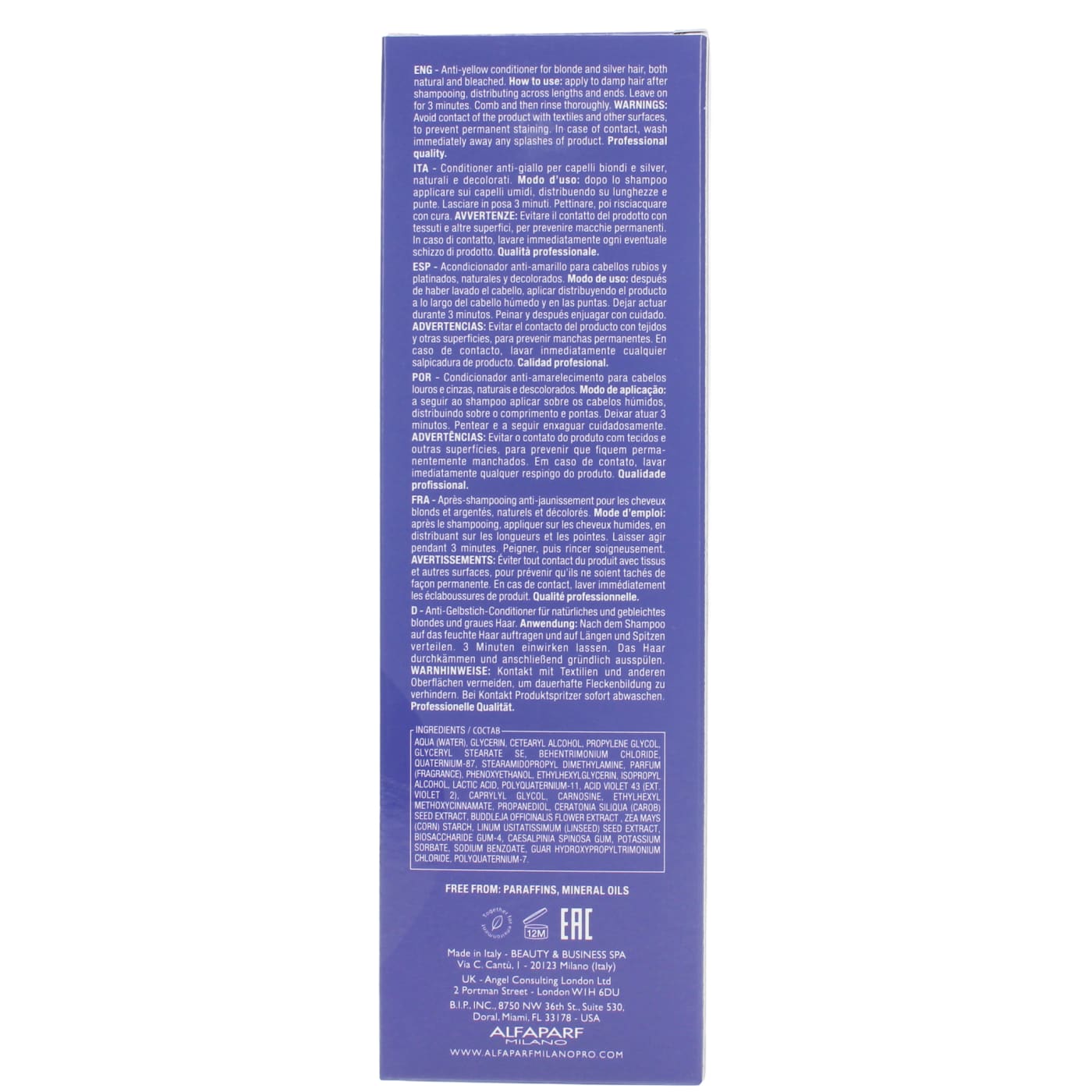 Alfaparf Semi Di Lino 200ml Conditioner Blonde