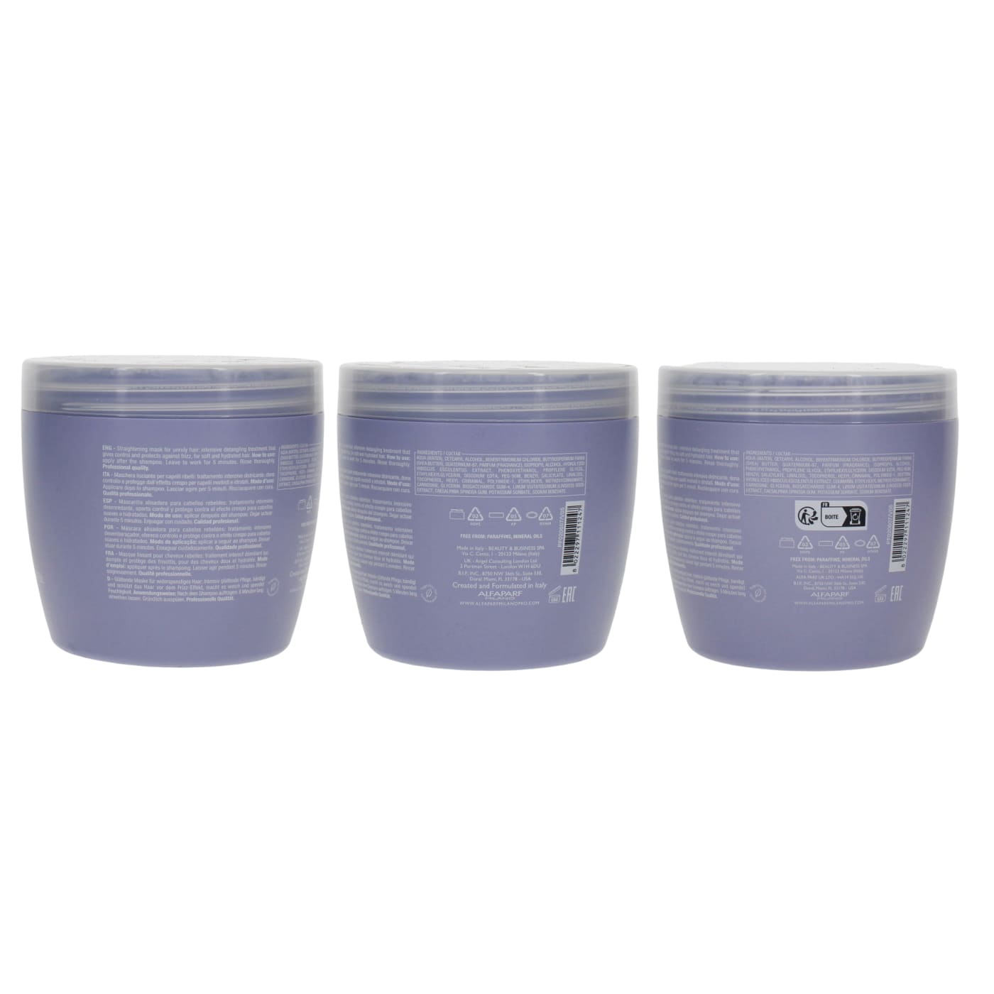 ALFAPARF SEMI DI LINO 500ML SMOOTH MASK