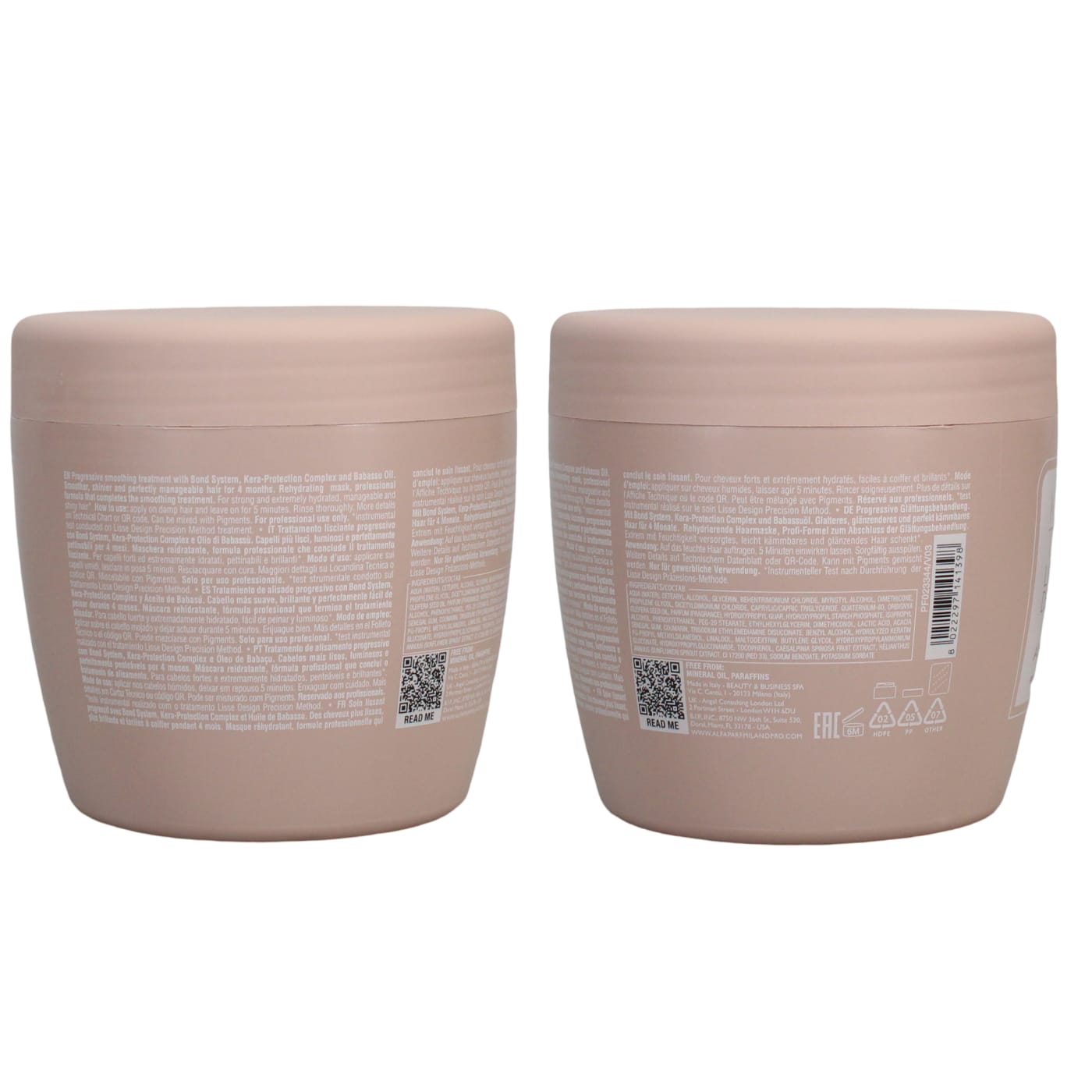 ALFAPARF LISSE DESIGN 500ML REHYDRA MASK