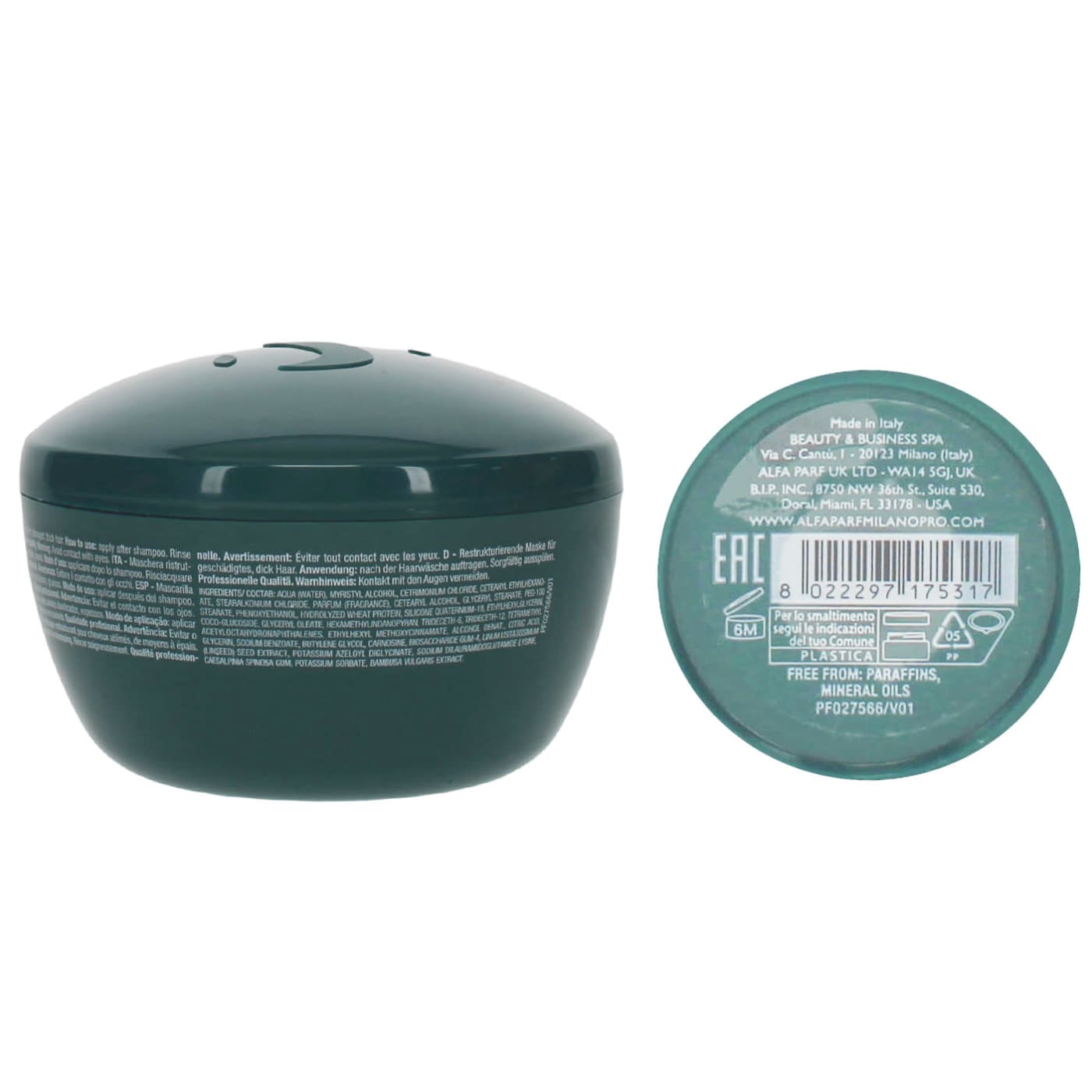 ALFAPARF 200ML RECONSTRUCTION REPARATIVE MASK