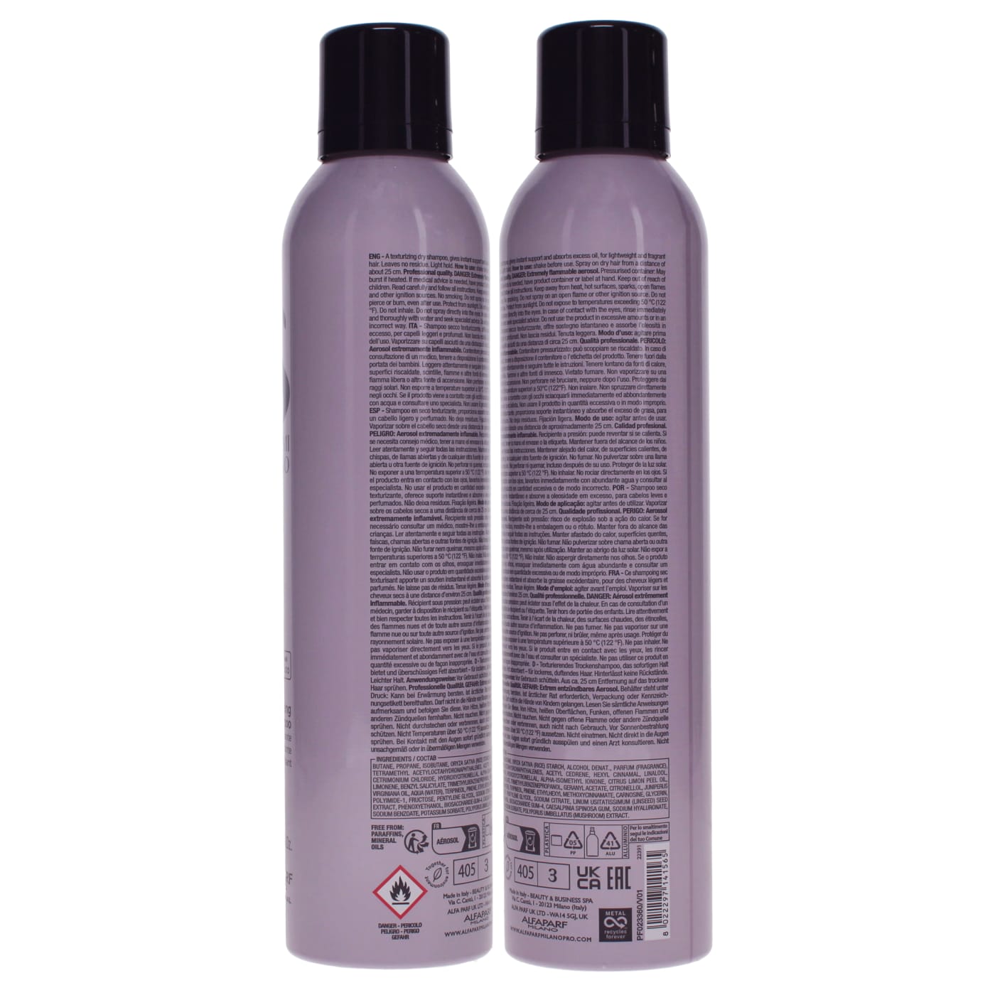 ALFAPARF SEMI DI LINO 300ML DRY S/POO