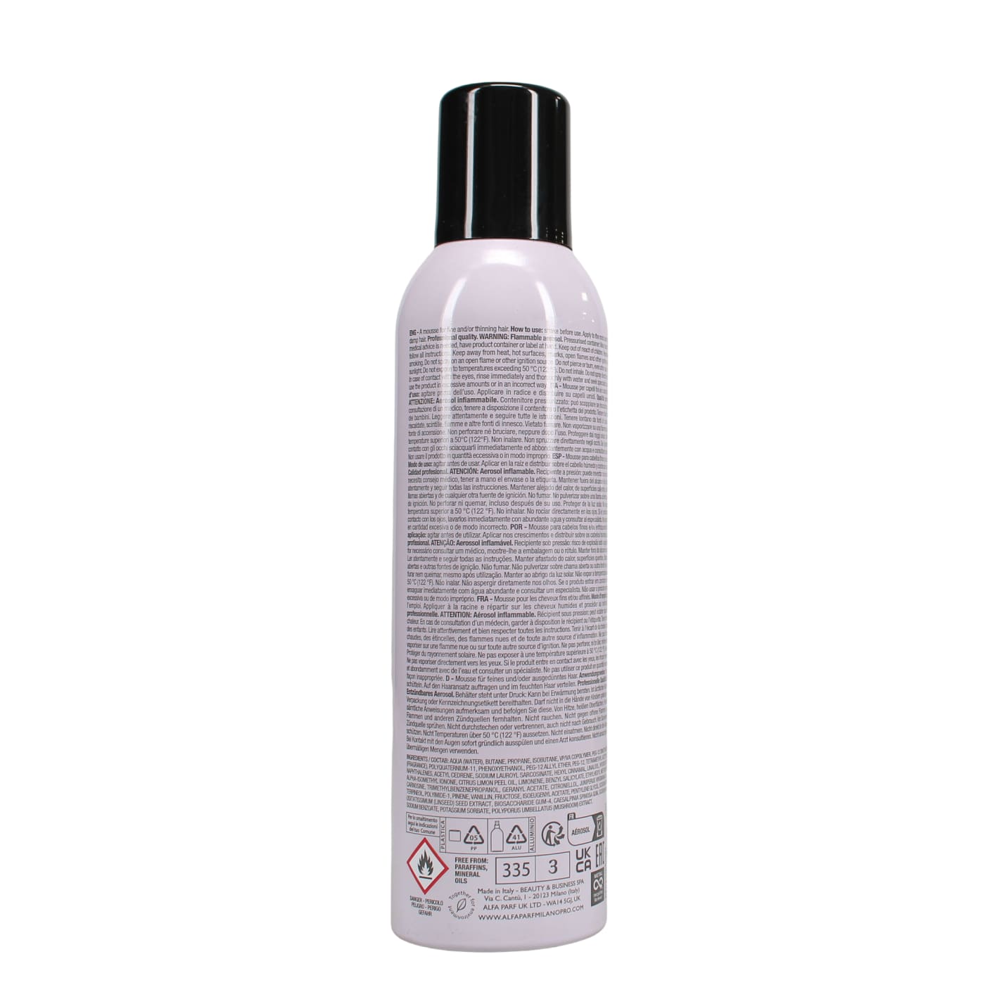 ALFAPARF SEMI DI LINO 250ML STYLE & CARE AMPLIFYING MOUSSE