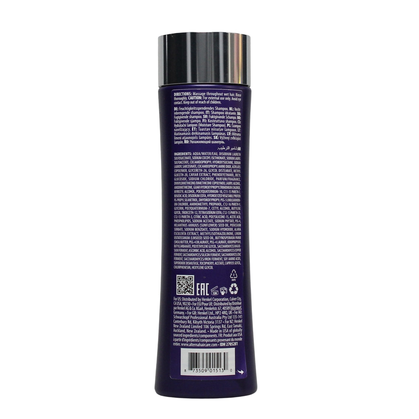 ALTERNA CAVIAR 250ML S/POO MOISTURE