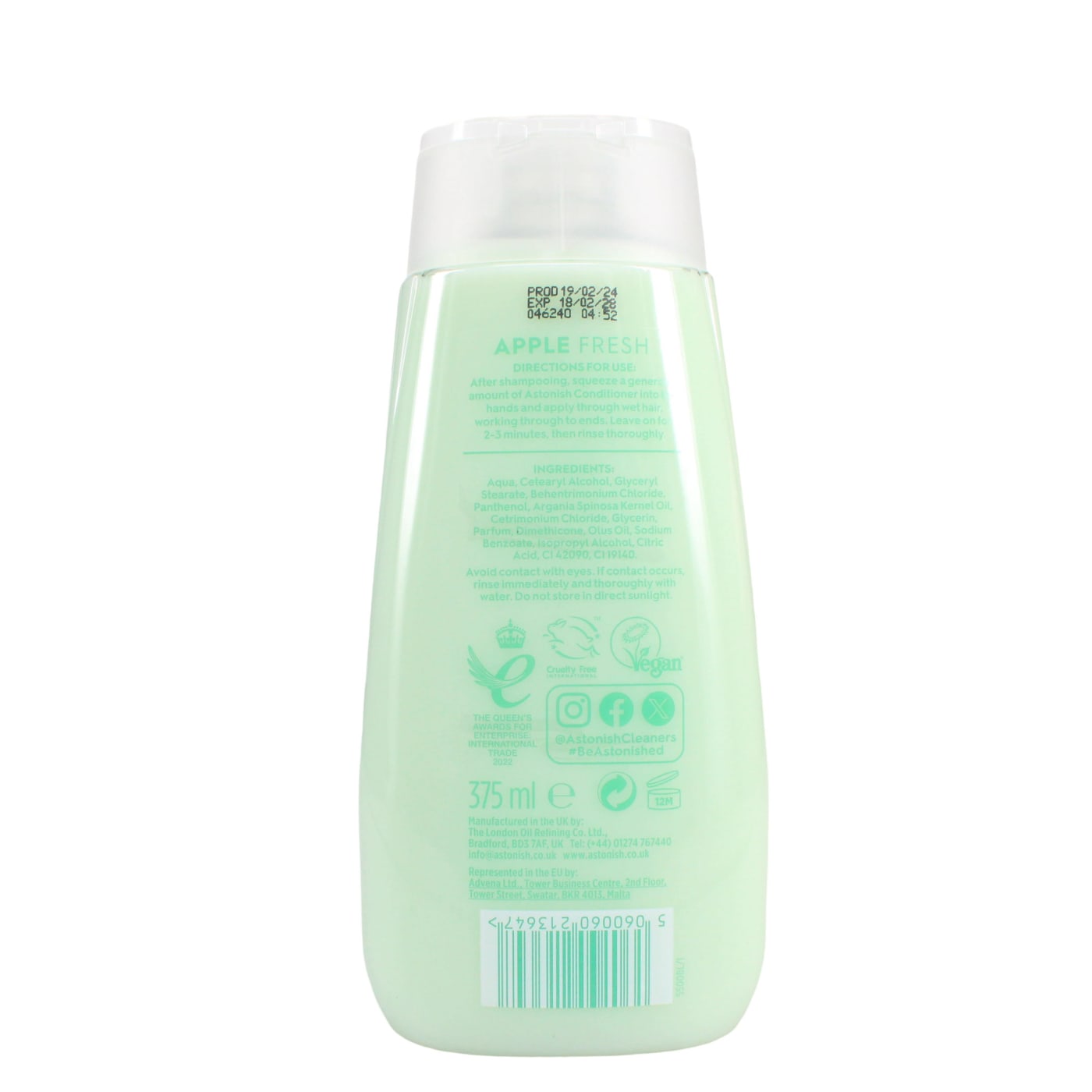 ASTONISH 375ML COND APPLE 02/28