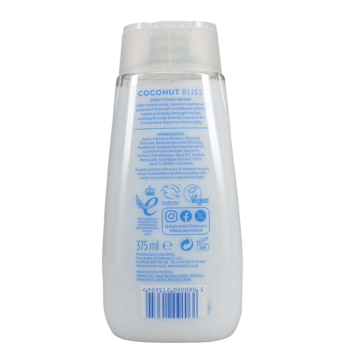 Astonish 375ml Conditioner Coconut