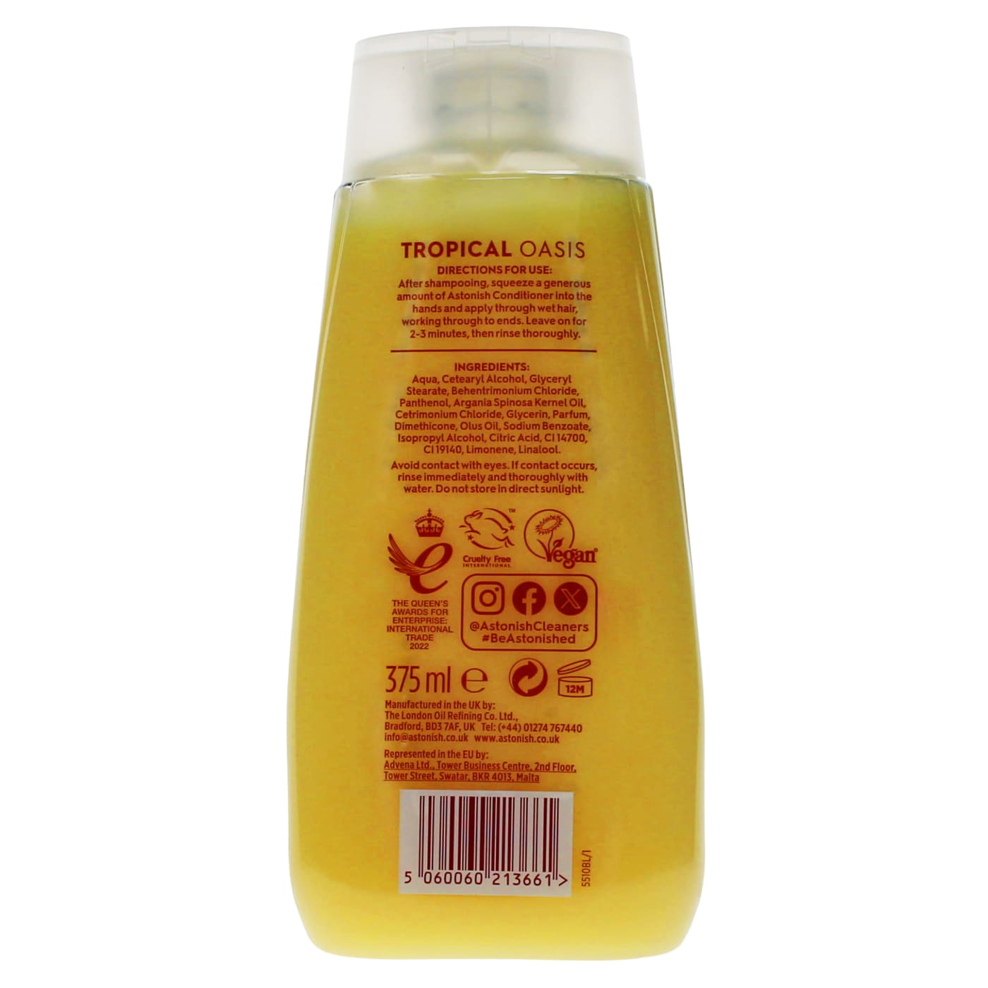 ASTONISH 375ML COND TROPICAL 04/29