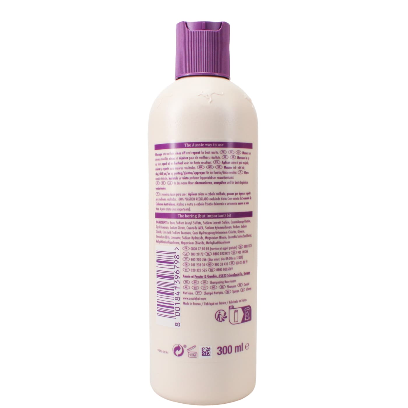 AUSSIE 300ML S/POO NOURISH
