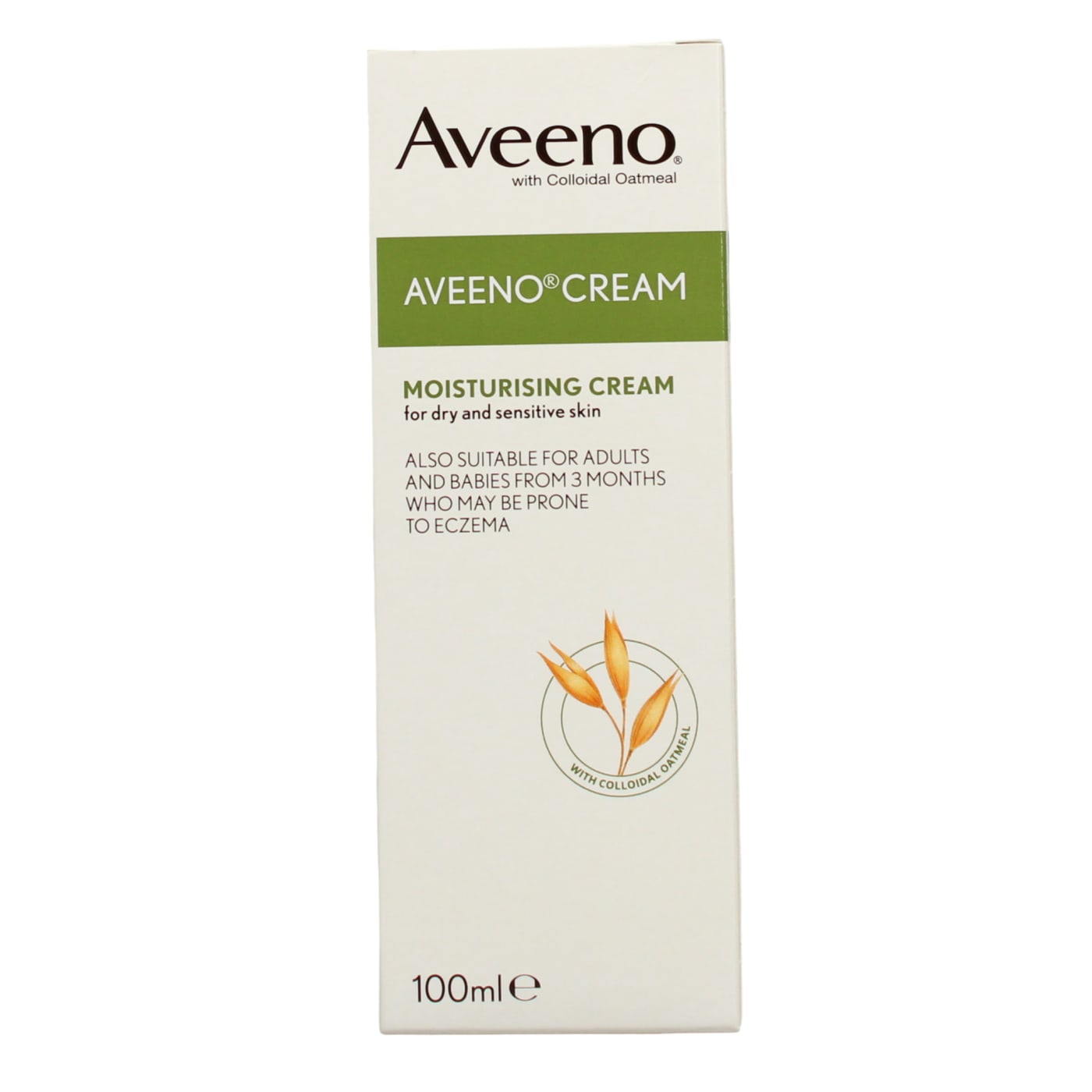 AVEENO 100ML MOISTURISING CREAM DRY