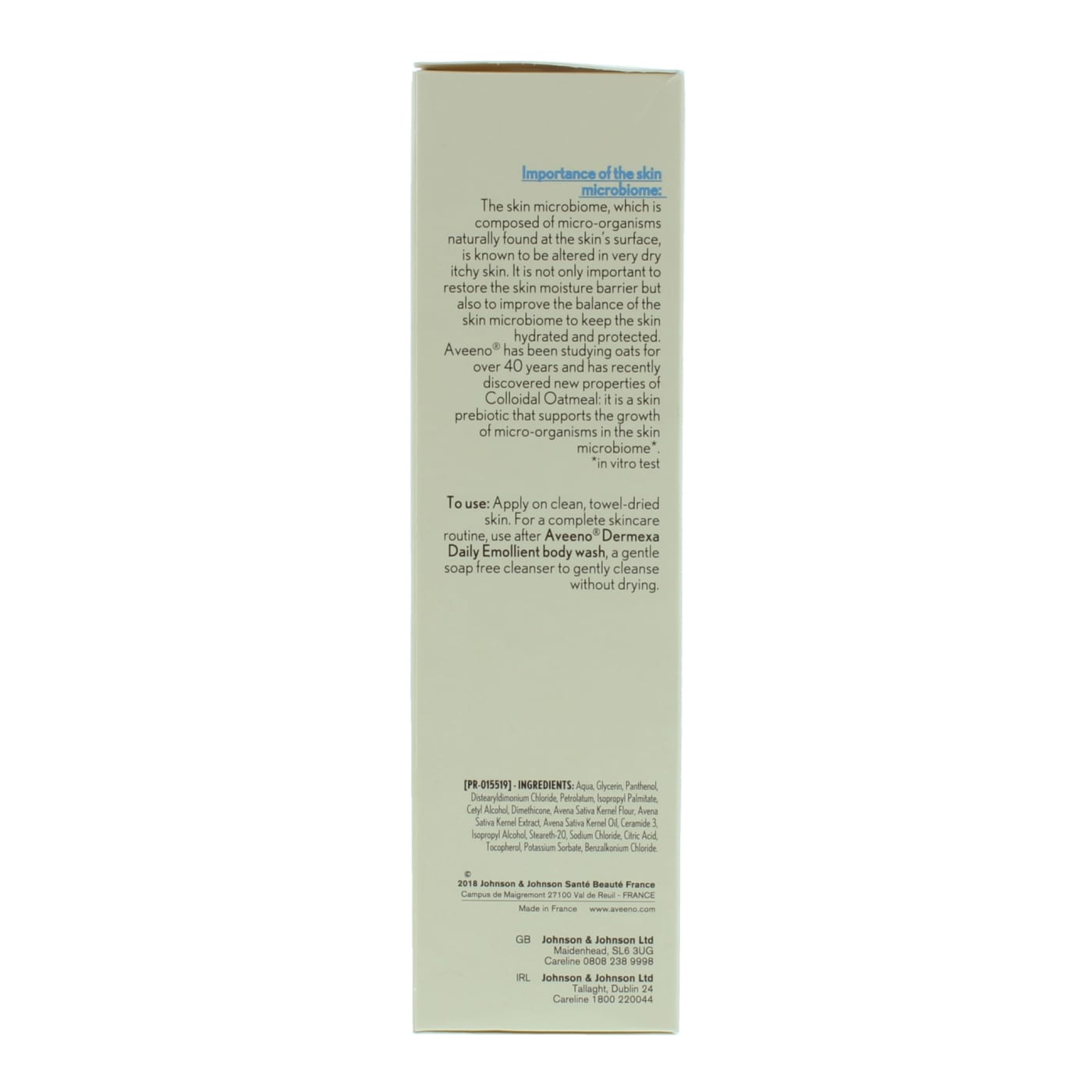 AVEENO DERMEXA 200ML EMOLLIENT CREAM