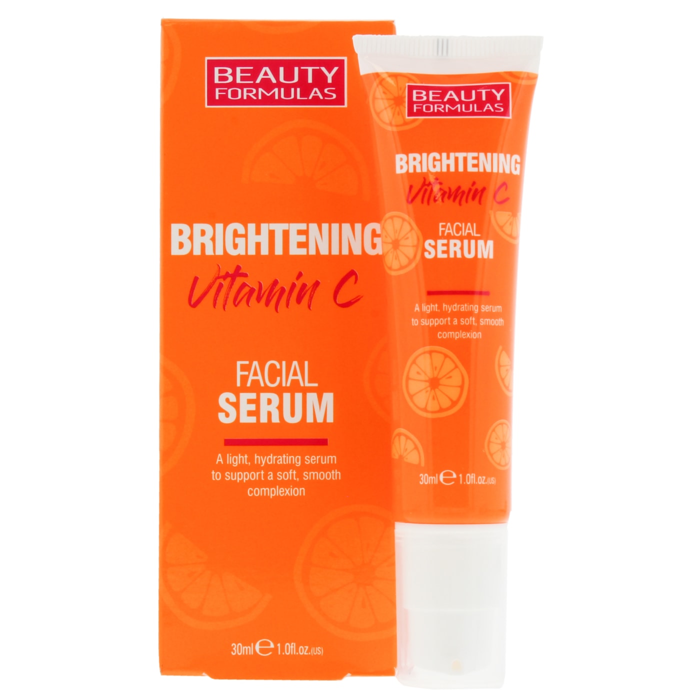 Beauty Formulas 30ml Face Serum Brightening Vitamin C