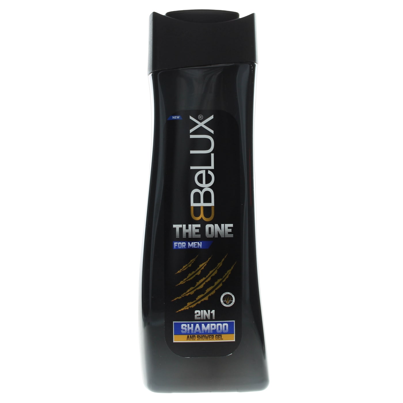 BELUX 600ML 2 IN 1 SHAMPOO FOR MEN BLACK 07/27 10/27 04/28