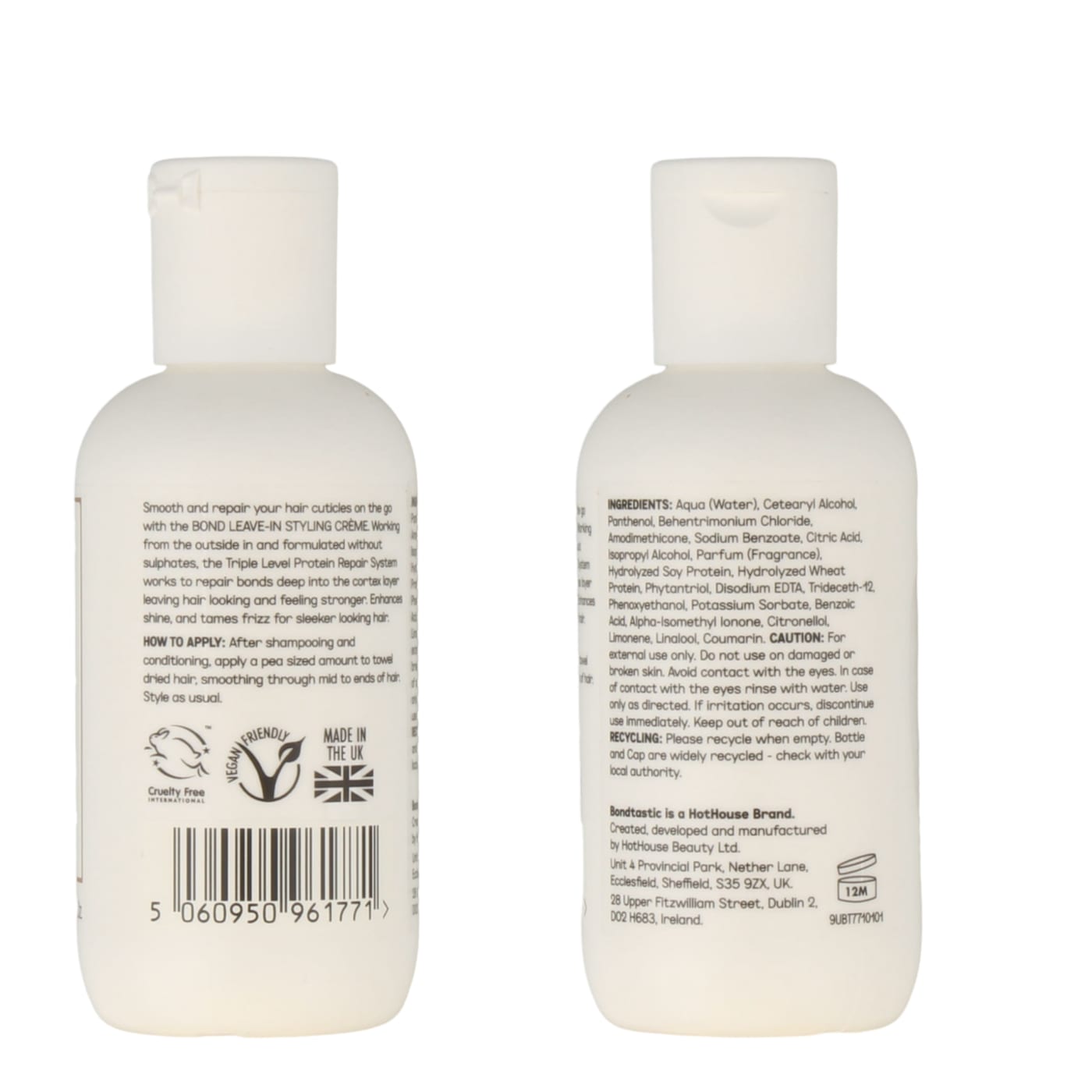 BONDTASTIC 100ML LEAVE IN STYLING CREAM