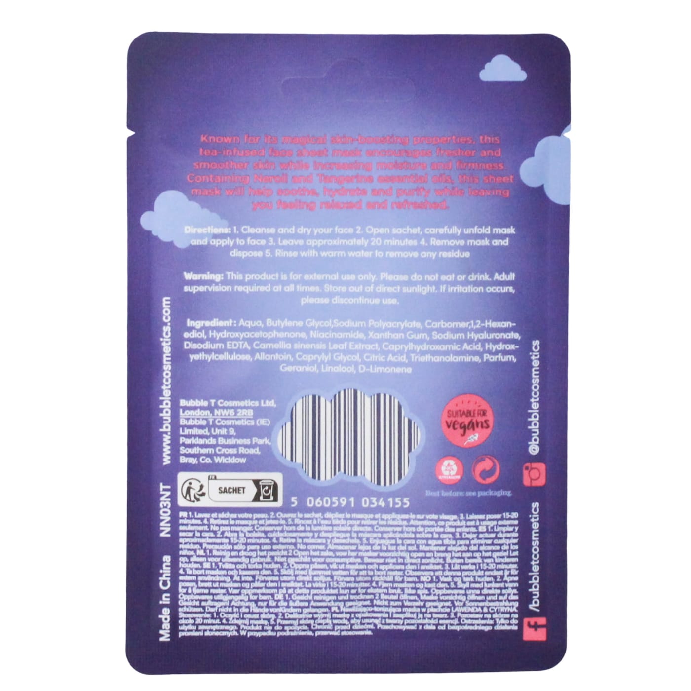 BUBBLE T 4.5G L/BALM SET 3PC