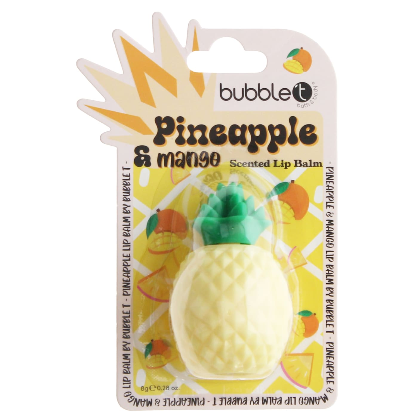 Bubble T 8g Lip Balm Pineapple & Mango