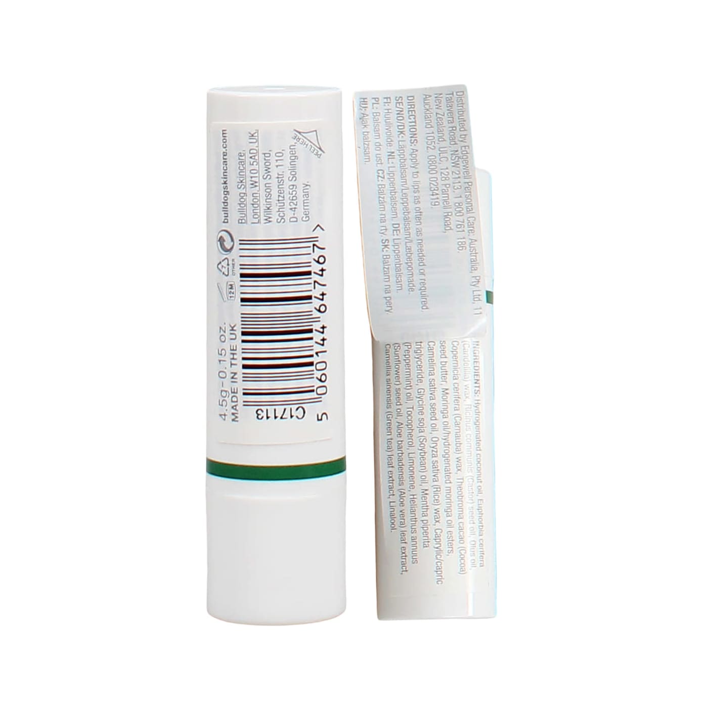 Bulldog 4.5g Lip Balm Original
