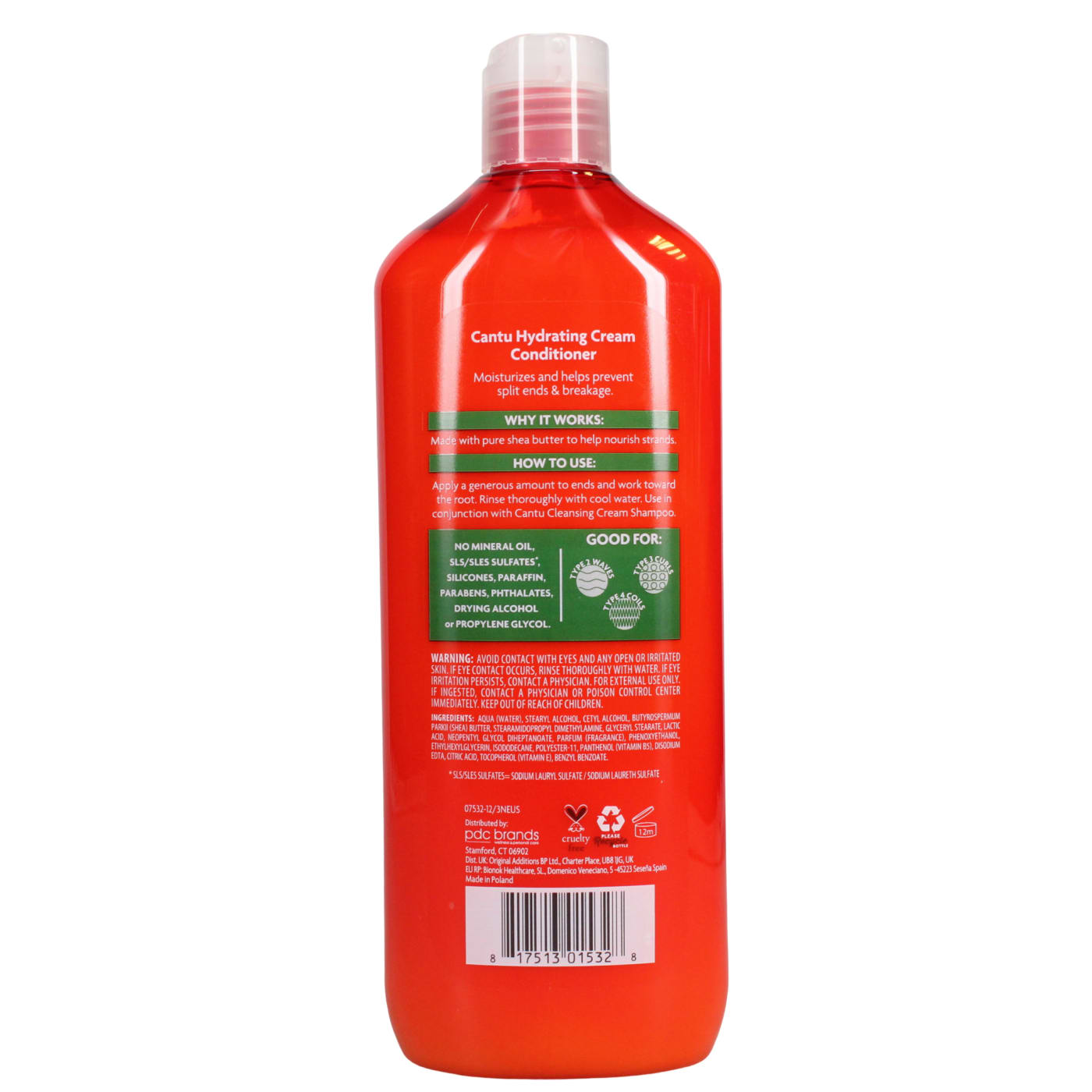 CANTU 400ML CREAM COND SHEA BUTTER