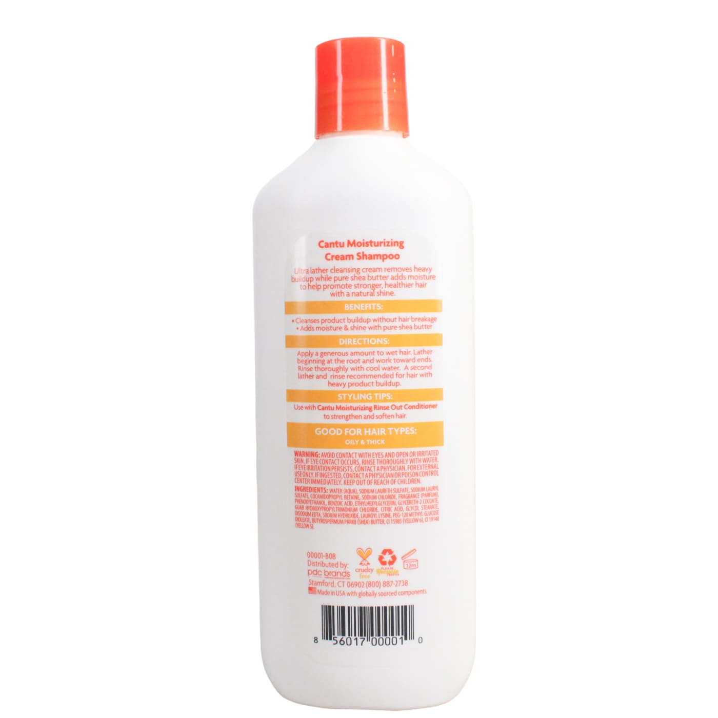 CANTU 400ML MOISTURIZING S/POO S.BUTTER