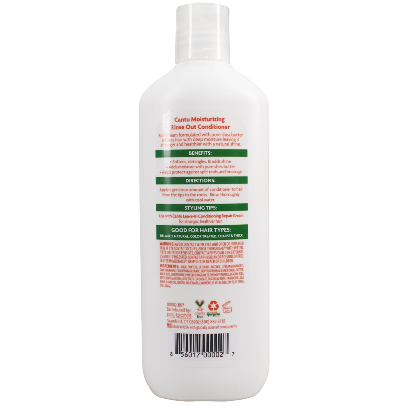 Cantu 400ml Moisturizing Rinse Out Conditioner Shea Butter