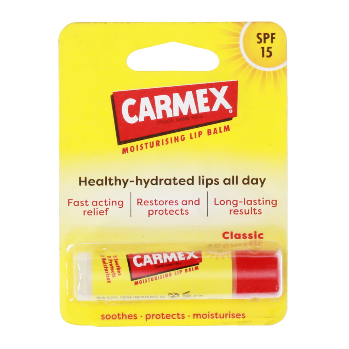 CARMEX 4.25G L/BALM CLICK STICK ORIG