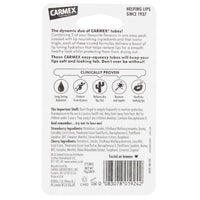Carmex Lip Balm Tube Strawberry And Cherry 0.35 Oz 144/Ca 2Pack Rrp