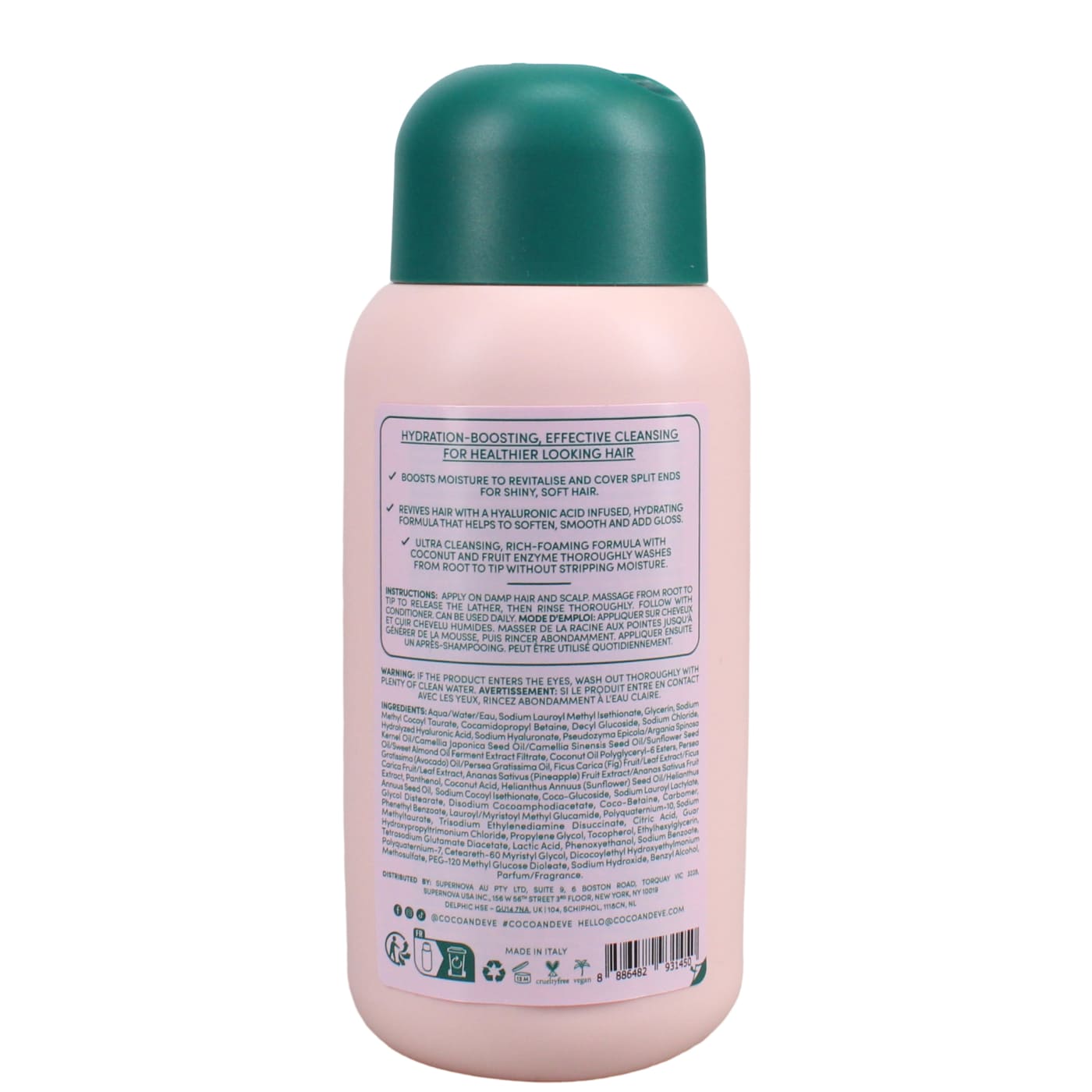 COCO & EVE LIKE A VIRGIN 280ML SHAMPOO SUPER HYDRATING