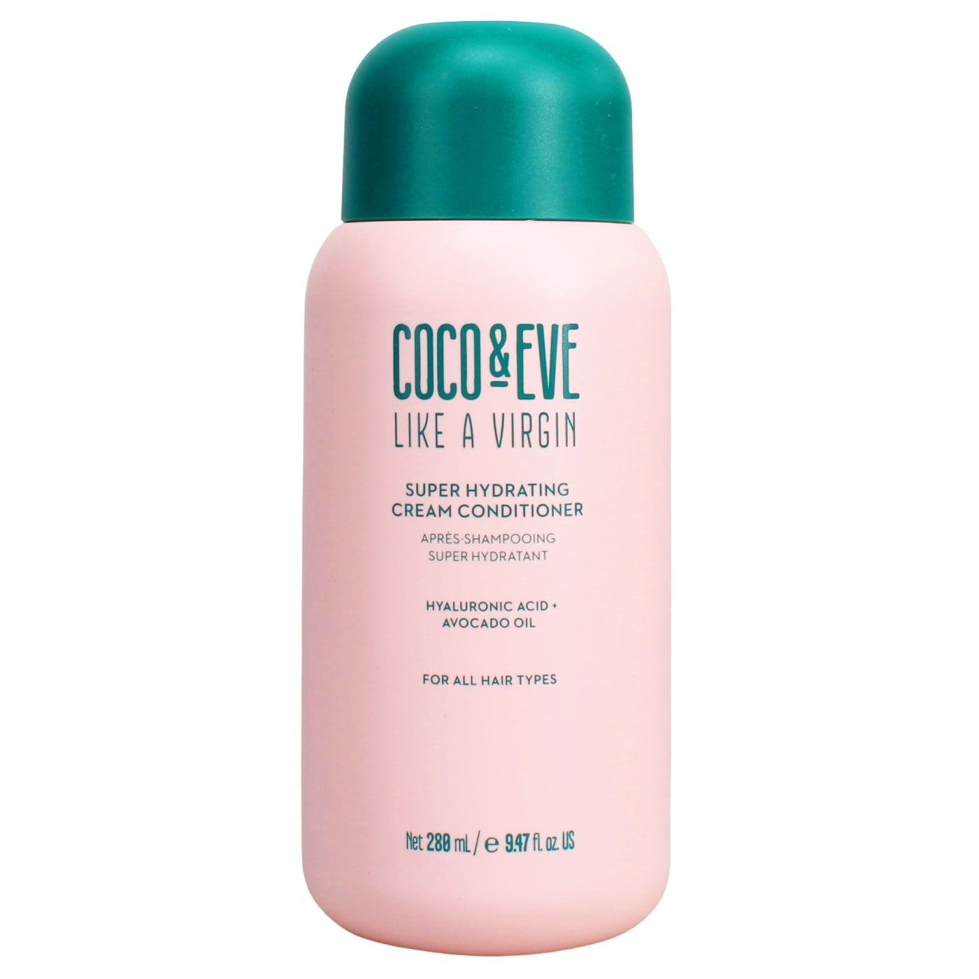 COCO & EVE LIKE A VIRGIN 280ML CREAM CONDITIONER SUPER HYDRATING
